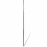 vidaXL Fence Post Galvanized 175 cm 15 pcs