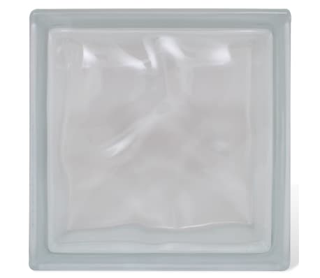 Glass Block Cloud Pattern 12 pcs Glass Brick