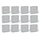 Bouwblok glas transparant 12 stuks