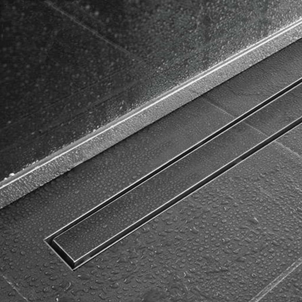 Scarico doccia lineare in acciaio inossidabile 840 x 110 mm
