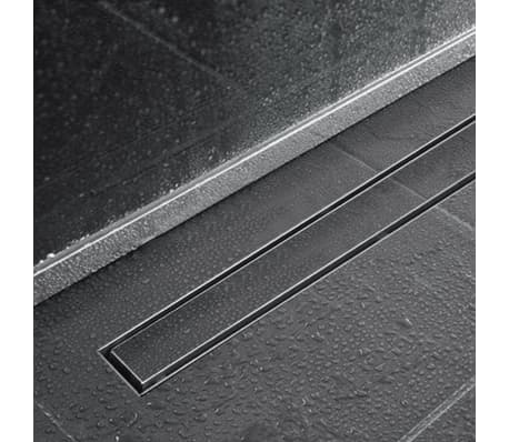 Scarico doccia lineare in acciaio inossidabile 840 x 110 mm