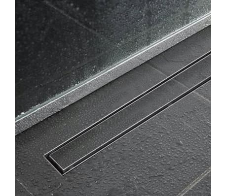 Scarico doccia lineare in acciaio inossidabile 1240 x 110 mm
