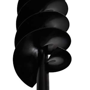 Zemní vrták s rukojetí, 120 mm, s dvojitou spirálou - obrázek 5