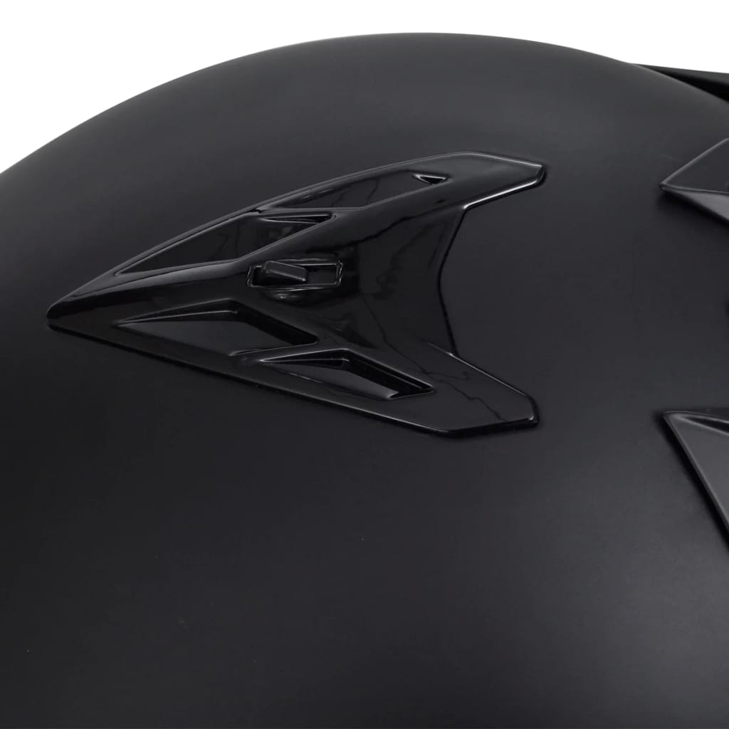 Kask Do Motocross (M) , Bez Szybki + Gogle