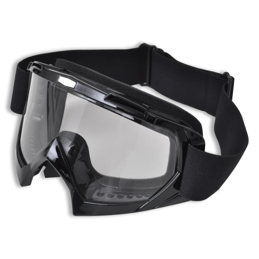 Kask Do Motocross (M) , Bez Szybki + Gogle
