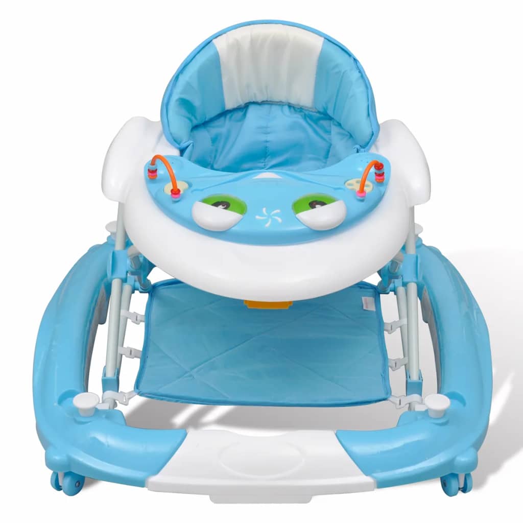 

vidaXL Loopwagen Baby deluxe XXL met muziek- en schommelfunctie (Blauw)