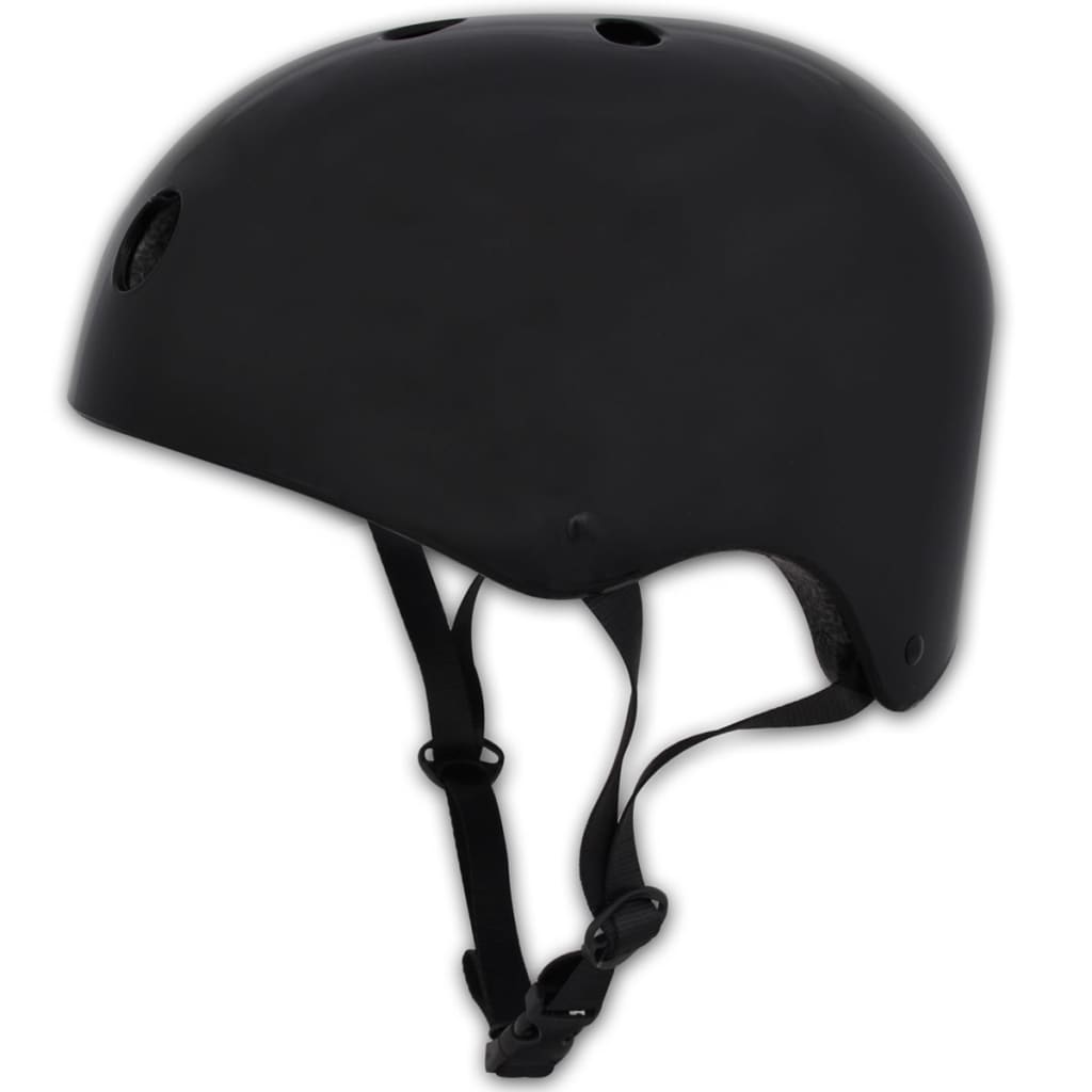 BMX Helmet Bicycle Cycling Helmet Black M 55 - 58 cm