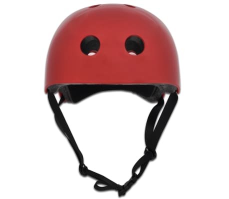 Casque pour vélo BMX rouge M 55 - 58 cm