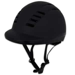 Casco De Equitaci&oacute;n Negro Talla L 60 - 62 cm