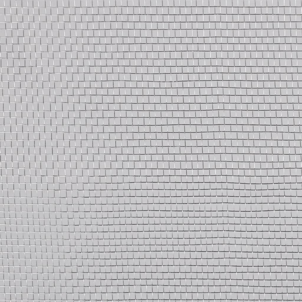 Ezüstszínű alumínium háló 100 x 500 cm 