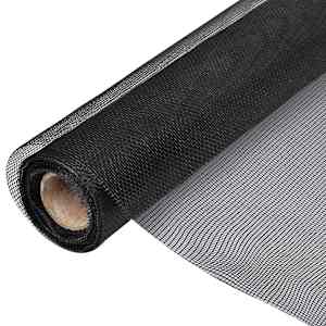 Mreža iz steklenih vlaken 100x500 cm črna