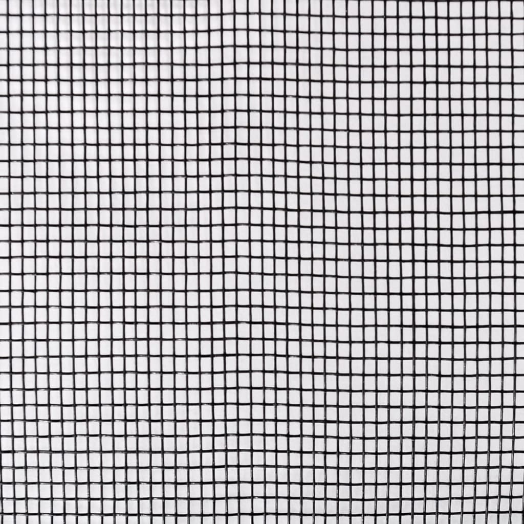 Fekete üvegszálas háló 100 x 500 cm 
