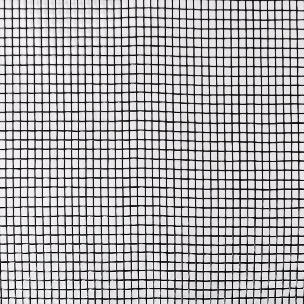 Fekete üvegszálas háló 100 x 1000 cm 