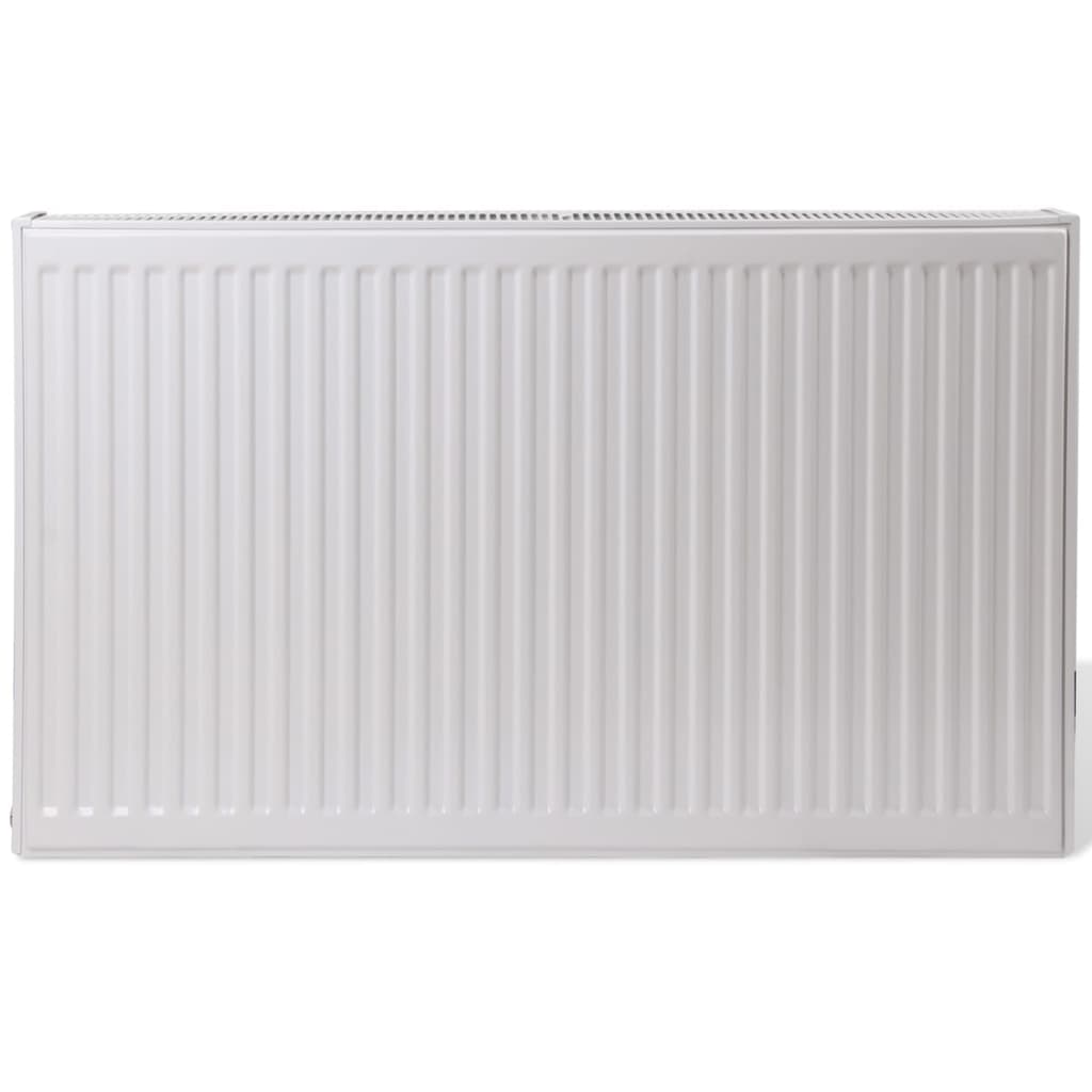 

vidaXL Compacte convectorradiator met zij-aansluiting 40 x 10 x 60 cm (wit)