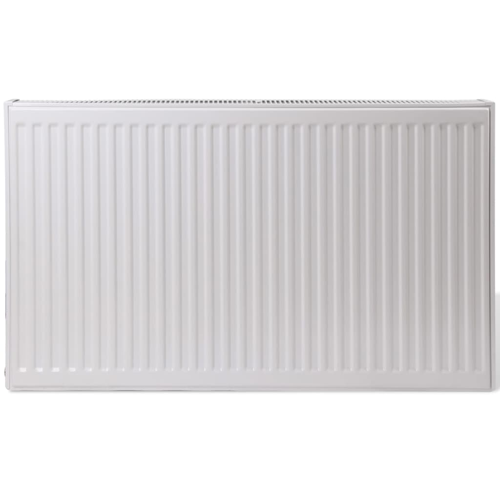 

vidaXL Compacte convectorradiator met onderaansluiting 60 x 10 x 60 cm (wit)