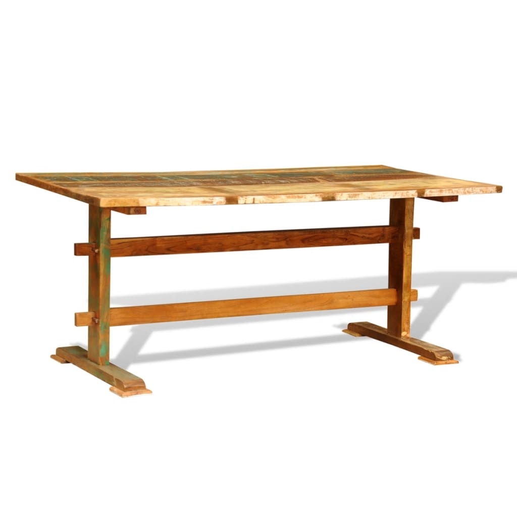 

vidaXL Eettafel vintage stijl gerecycled hout
