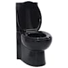 keraamiline WC pott nurka, must