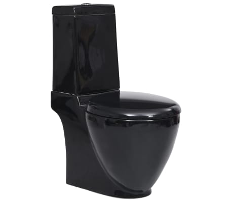 Keramik  Toilette WC  Schwarz  Angebote vidaXL at