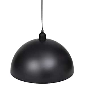 Stropní lampa polokoule 2 ks s nastavitelnou výškou černá - obrázek 6