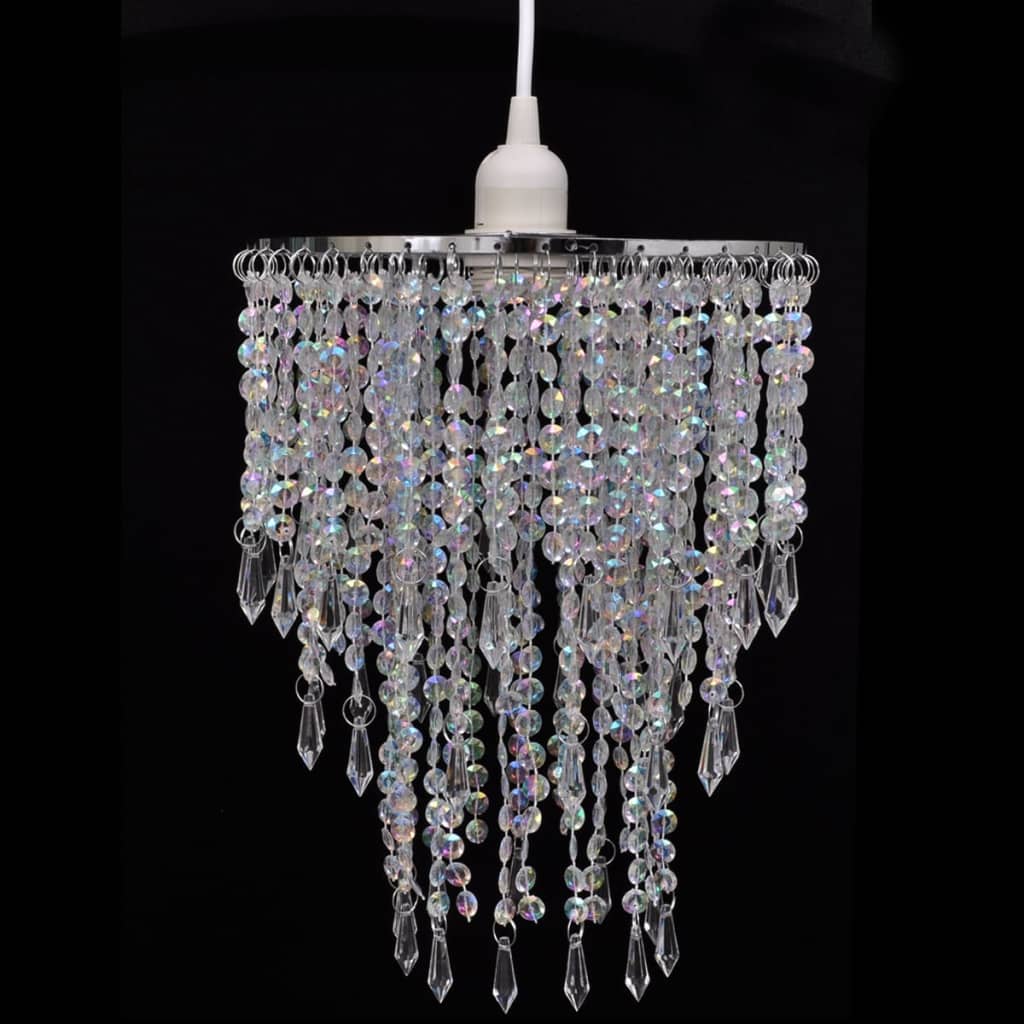 Lampă de tavan cu cristale 22,5 x 30,5 cm vidaxl.ro