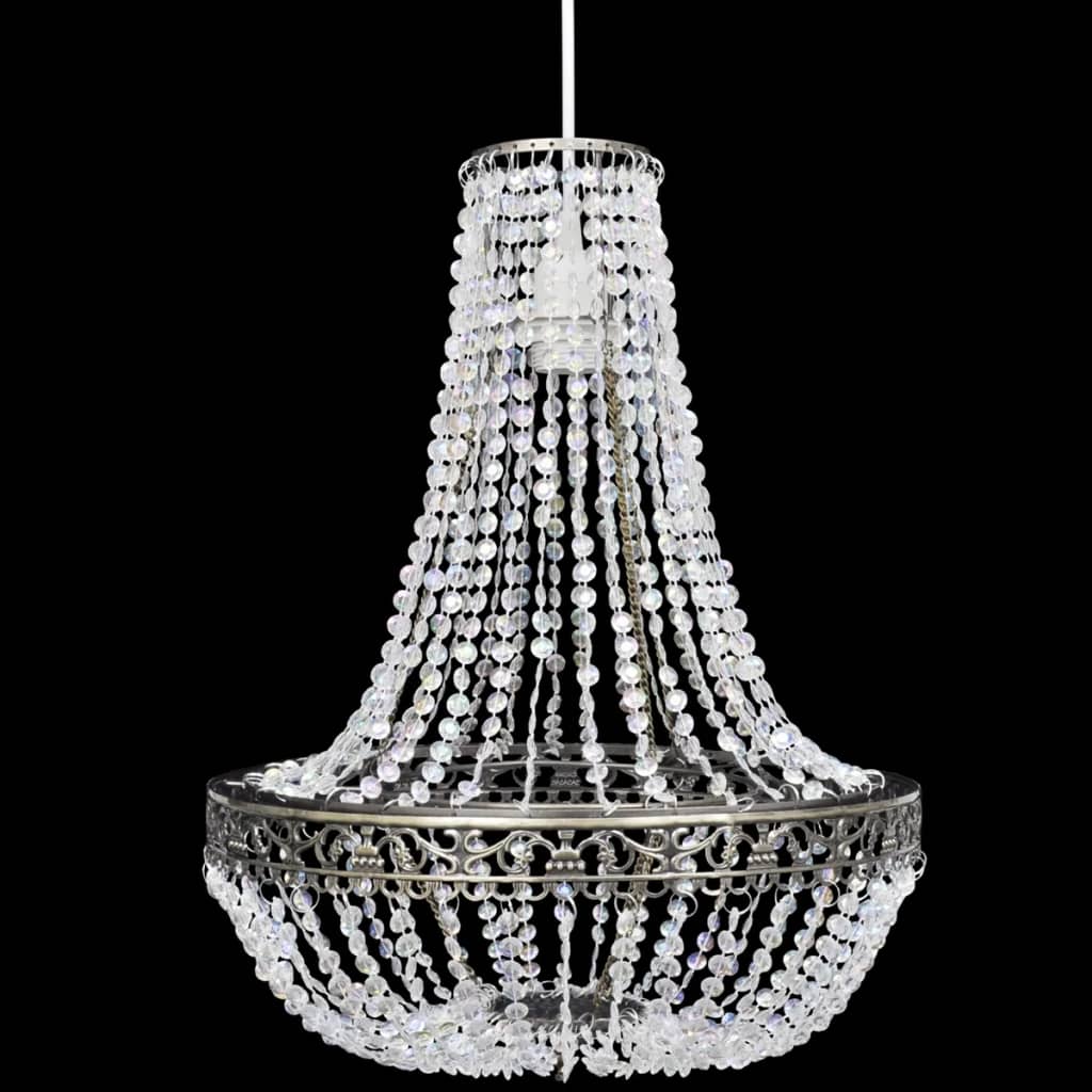 Lampă de tavan cu cristale 36,5 x 46 cm vidaxl.ro