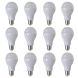 Warm White Lamp Bulb 12 pcs 7 W E27 LED