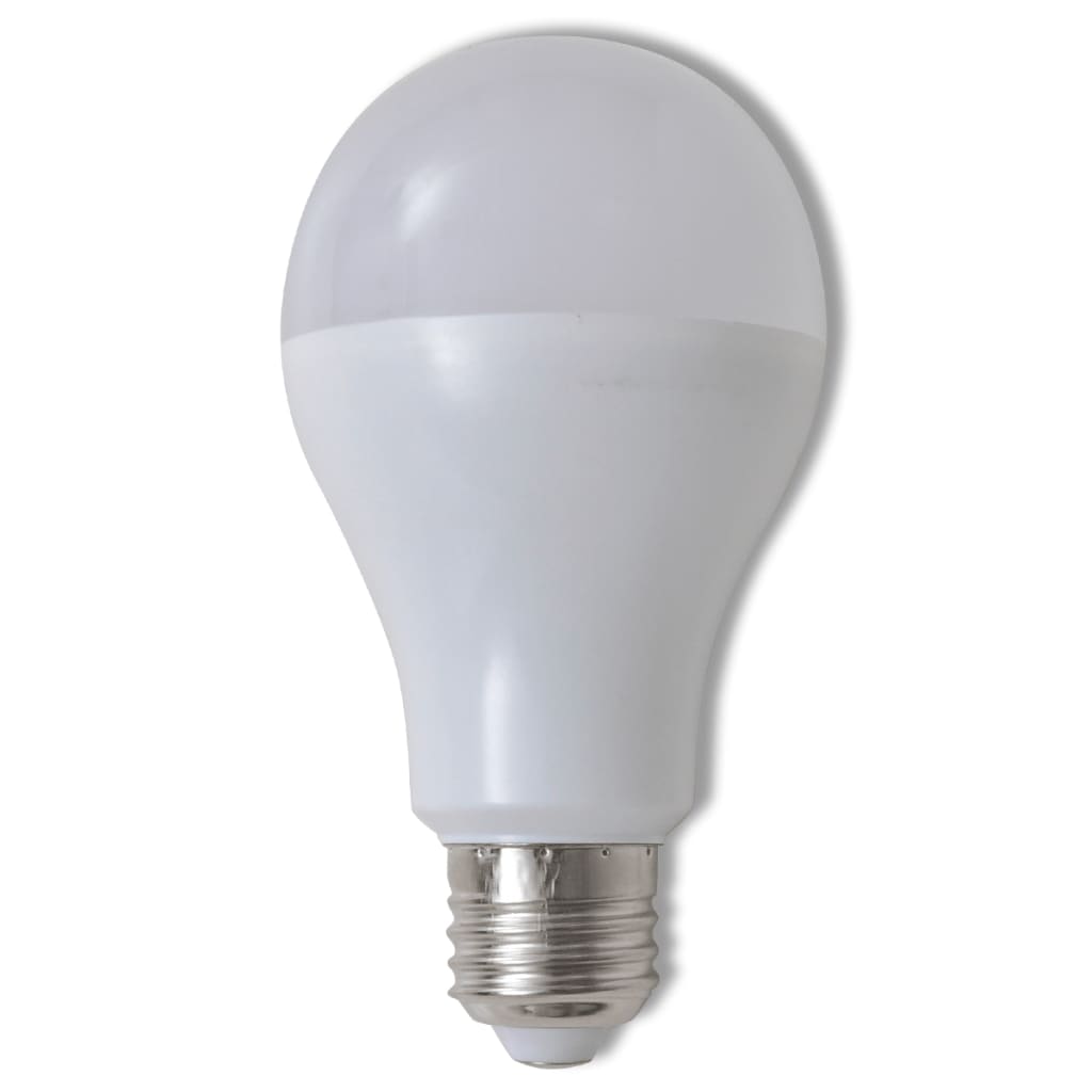 Bombilla LED, E27, 12 unidades , blanco cálido, 12 W