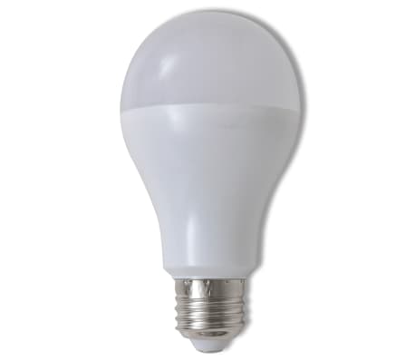 Bombilla LED, E27, 12 unidades , blanco cálido, 12 W