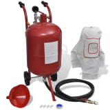 Portable 10 Gallon Sand Blaster with Pressure Gauge