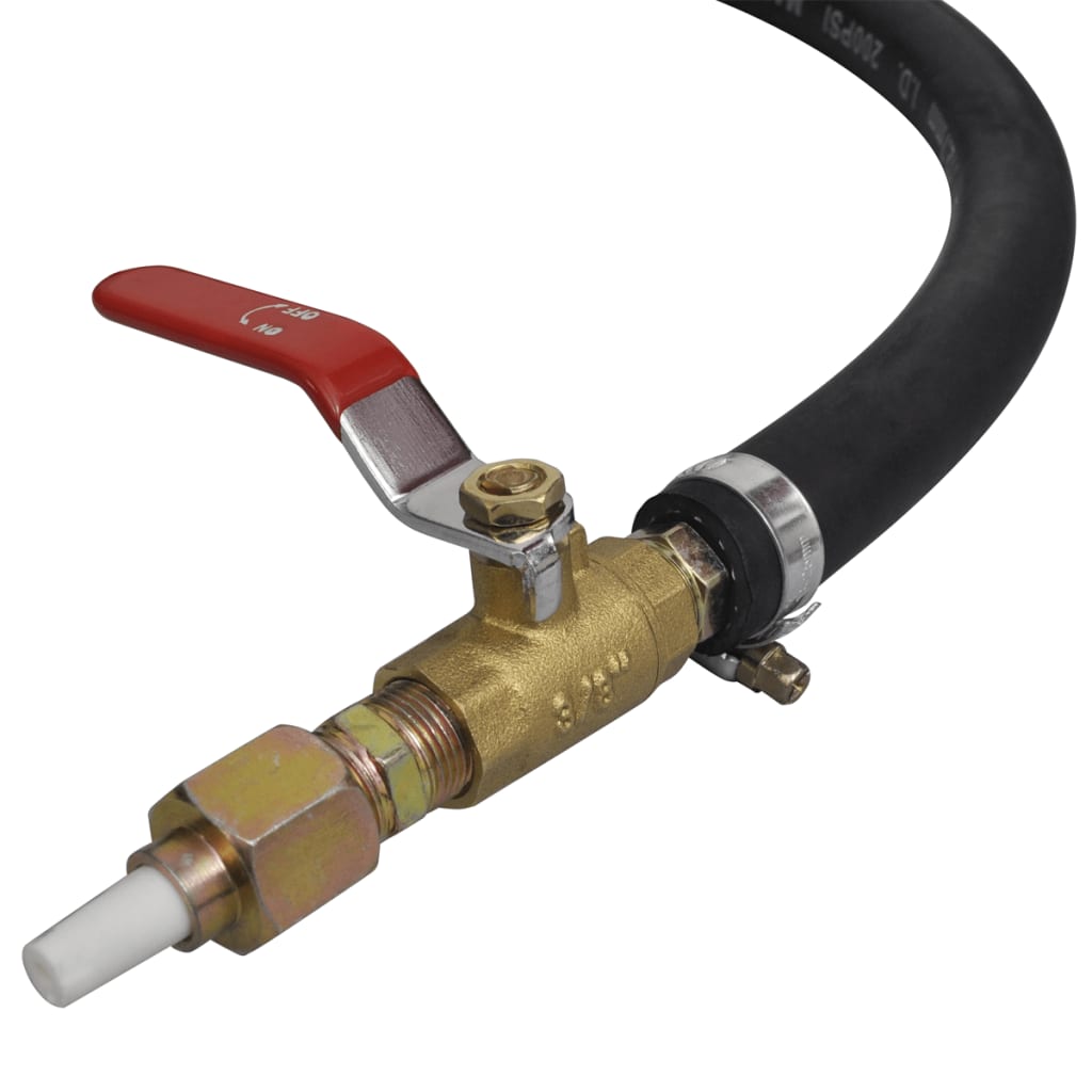 

vidaXL Draagbare 76 L Zandstraler met drukmeter