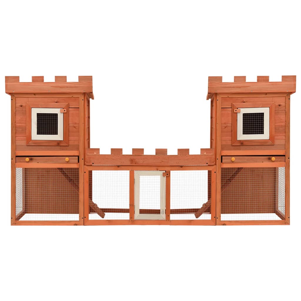 Pets at home double rabbit clearance hutch