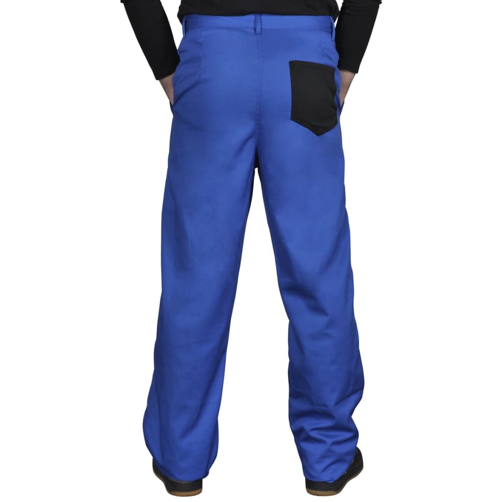 

vidaXL Werkbroek heren (blauw / maat 44/46)