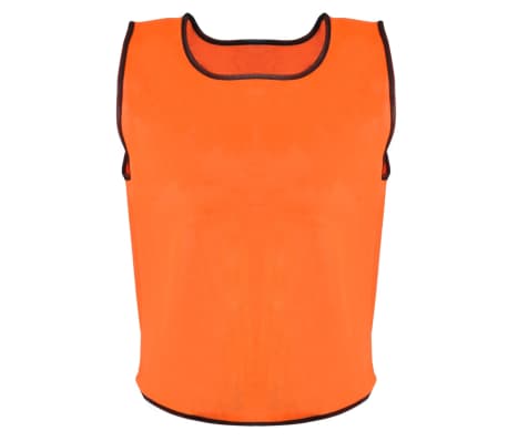 Sportske majice bez rukava za djecu, Narančaste, 10 komada