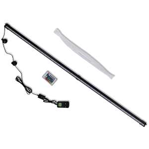 LED akvarijní lampa s bublinkami RGB 107 cm