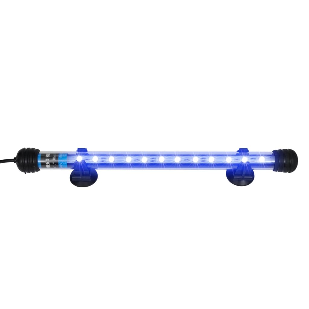 vidaXL Lámpara LED para acuario azul 28 cm