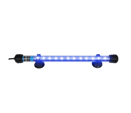 vidaXL LED-aquariumlamp 28 cm blauw