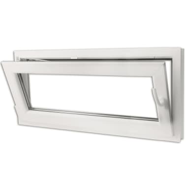 Janela batente PVC com alça na parte direita e vidro duplo 900 x 400mm[4/9]