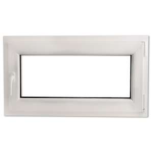 Fen&ecirc;tre oscillo-battant en PVC Double vitrage Poign&eacute;e gauche 900x500mm