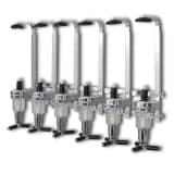 Distributeur d'alcool mural professionnel pour 6 bouteilles