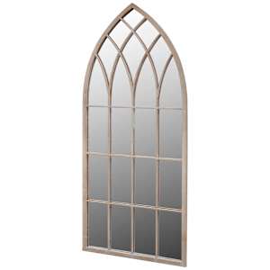 Zahradní zrcadlo gotický oblouk 50 x 115 cm interiér i exteriér