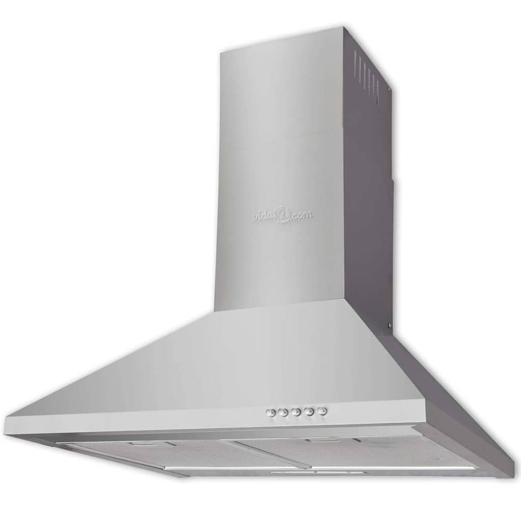 vidaXL Nerezová digestoř / odsavač par - 600 mm - 550 m³ / h