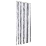 Zavesa proti mrčesu 90 x 220 cm Sivo-bela