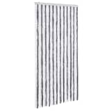 Zavesa proti mrčesu 100 x 220 cm Sivo-bela