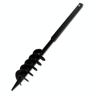 Zemní vrták s rukojetí 100 mm, s nástavci 5 m, ocel - obrázek 7