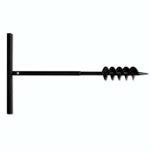 Zemní vrták s rukojetí 100 mm, s nástavci 9 m, ocel - obrázek 4