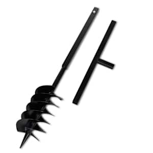 Zemní vrták s rukojetí 150 mm, s nástavci 9 m, ocel - obrázek 5
