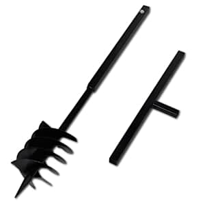 Zemní vrták s rukojetí 180 mm, s nástavci 5 m, ocel - obrázek 5