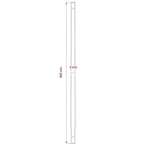Zemní vrták s rukojetí 200 mm, s nástavci 9 m, ocel - obrázek 12