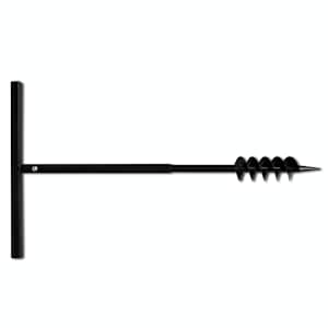 Zemní vrták s rukojetí 80 mm, s nástavci 13 m, ocel - obrázek 6