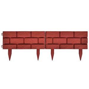 Trávníkový lem s imitací cihel 11 ks - obrázek 5